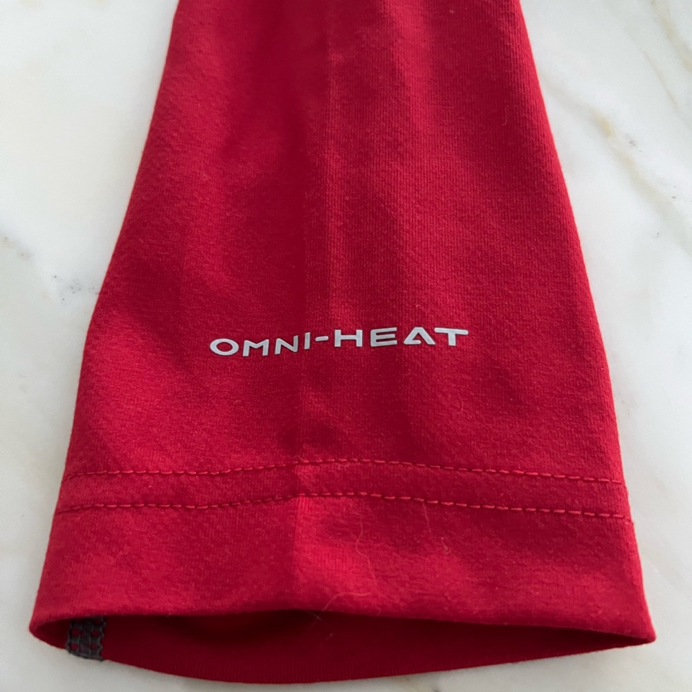 COLUMBIA OMNI-HEAT THERMAL REFLECTIVE RED LIGHT WEIGHT JACKET SIZE S/P NWTS! - Picture 6 of 16